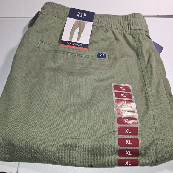 GAP Pants - GAP Sage Green Twill Joggers